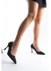 Elise Siyah Kadın Stiletto