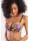 Golshan Garden Heavy Push Up Bra, Siyah Konforlu Ve Şık Sütyen
