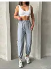 Jogger Lastik Paça Pantolon