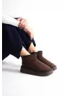 Kadın Acı Kahve Kışlık Kürklü Bot TR14MK03E