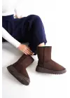 Kadın Acı Kahve Kışlık Kürklü Bot TR14MK04E