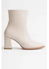 Kadın Bej Topuklu Bot TR08MK02B