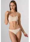 Kadın Ince Askılı Pedli Büstiyer Yarım Atlet Sütyen 3lü Set.