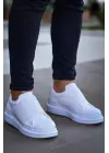 Tb-040  Terzi Bey Beyaz Cilt   Lastikli  Günlük Erkek  Ayakkabı