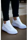 Tb047  Terzi Bey Beyaz Cilt Günlük Erkek  Ayakkabı