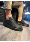 Terzi Bey Günlük Ayakkabı 013 Siyah (siyah Taban)