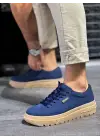 Knack Günlük Lacivert Süet Erkek Ayakkabısı