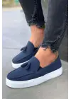 Terzi Bey Günlük Spor Klasik Ayakkabı 717 Lacivert (süet)