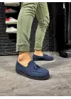 Terzi Bey Loafer Erkek Ayakkabı 007 Mavi