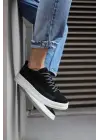 Terzi Bey Sneakers Ayakkabı 010 Siyah Süet (beyaz Taban)