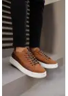 Terzi Bey Sneakers Ayakkabı 010 Taba Süet