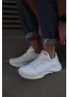 Knack Sneakers Beyaz Erkek Ayakkabısı