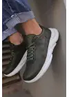 Knack Sneakers Haki Erkek Ayakkabısı