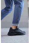 Knack Sneakers Siyah Erkek Ayakkabısı