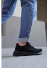 Knack Sneakers Siyah Süet Erkek Ayakkabısı