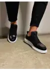 Knack Sneakers Siyah Beyaz Erkek Ayakkabısı