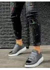 Knack Sneakers Gri Erkek Ayakkabısı