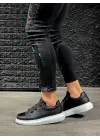 Knack Sneakers Siyah Beyaz Erkek Ayakkabısı