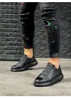 Knack Sneakers Siyah Erkek Ayakkabısı