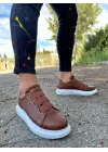 Terzi Bey Sneakers Ayakkabı 889 Taba