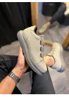 Terzi Bey Sneakers Ayakkabı 889 Vizon Süet