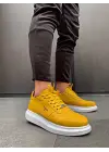 Terzi Bey Yüksek Taban Günlük Ayakkabı 040 Sarı