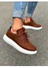 Terzi Bey Yüksek Taban Günlük Ayakkabı 042 Taba