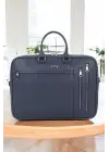 Lacivert Unisex 17,3 inç Evrak-Laptop Çantası