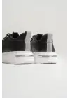 Liza Kadın Şık Günlük Siyah Sneaker
