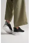 Liza Kadın Şık Günlük Siyah Sneaker