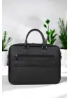 Lüx Unisex Siyah Laptop & Evrak Çantası 13-14.6 inç
