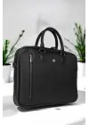 Lüx Unisex Siyah Laptop & Evrak Çantası 13-14.6 inç