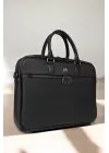 Lüx Unisex Siyah Laptop & Evrak Çantası 13-14.6 inç