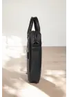 Lüx Unisex Siyah Laptop & Evrak Çantası 13-14.6 inç