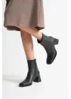 Ornela Kadın Siyah Topuklu Bot