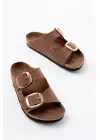 Taba Günlük Birkenstock Kadın Terlik