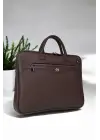 Premium Unisex Kahverengi Laptop & Evrak Çantası 13-14.6 inç