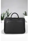 Premium Unisex Siyah Laptop & Evrak Çantası 13-14.6 inç