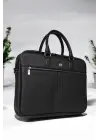 Premium Unisex Siyah Laptop & Evrak Çantası 13-14.6 inç