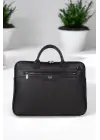 Premium Unisex Siyah Laptop & Evrak Çantası 13-14.6 inç