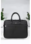 Premium Unisex Siyah Laptop & Evrak Çantası 13-14.6 inç