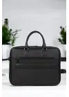 Premium Unisex Siyah Laptop & Evrak Çantası 13-14.6 inç