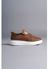 Tb161 Hippo Bağcıksız Cilt Erkek Günlük Sneaker Ayakkabı Cbt - Taba