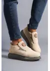Hippo Bağcıksız Süet Erkek Günlük Sneaker Bej Ayakkabı