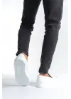 Tb180 Estilo X Bağcıksız Cilt Erkek Günlük Spor Klasik Ayakkabı Cbt - Beyaz