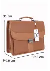 Taba Klasik Evrak Model Erkek 15.6 inç Laptop Çantası