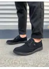 Tb0610 Clasico Bağcıklı Süet Erkek Günlük Klasik Ayakkabı Sst - Siyah