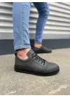 Tb152 Cool Bağcıklı Cilt Erkek Günlük Spor Klasik Ayakkabı Cst - Füme
