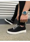 Tb152 Cool Bağcıklı Süet Erkek Günlük Spor Klasik Ayakkabı Sbt - Siyah