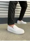 Tb180 Estilo X Bağcıksız Cilt Erkek Günlük Spor Klasik Ayakkabı Cbt - Beyaz